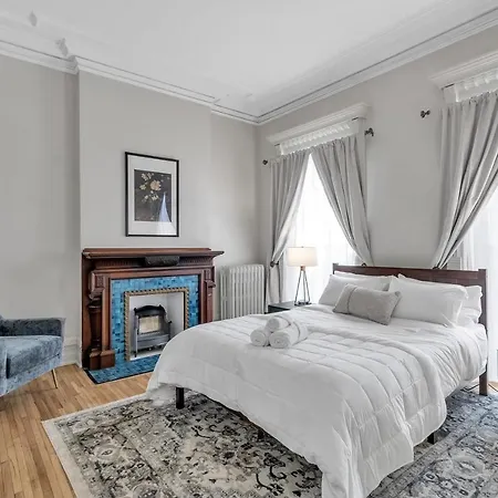 Spacious Second Empire Suite At The Platt Mansion Búfalo Exterior foto